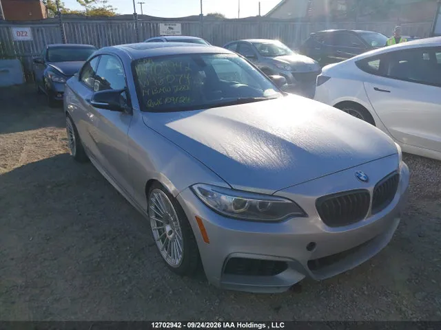 2014 BMW 228I VIN WBA1F5C50EVW98074 фото 1