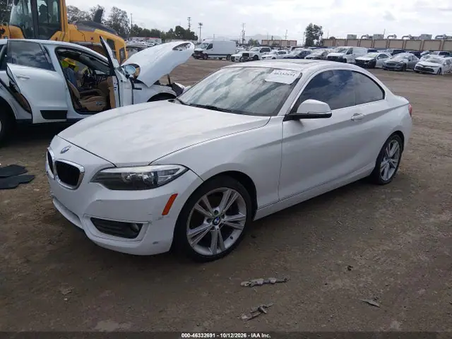 WBA1F5C59FV257612 — 2015 BMW 228I, фото 2 с аукциона IAAI 14.10.2026, Передняя часть справа