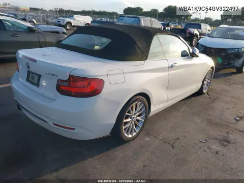 2016 BMW 228I VIN WBA1K9C54GV322497 фото 4