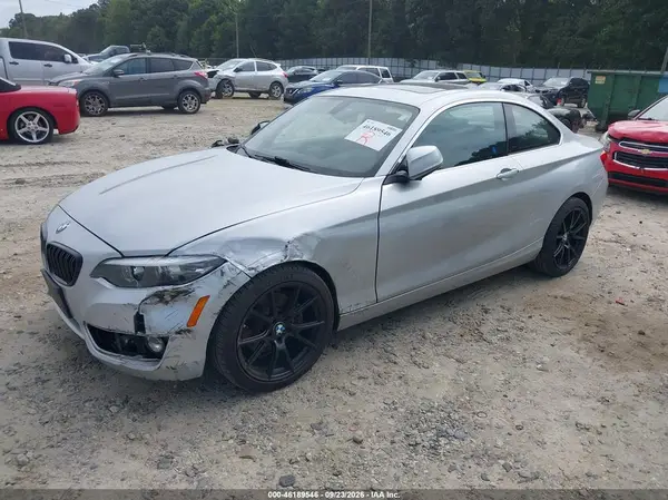 WBA2J1C5XJVD09840 — 2018 BMW 2ER, фото 2 с аукциона IAAI, Передняя часть слева
