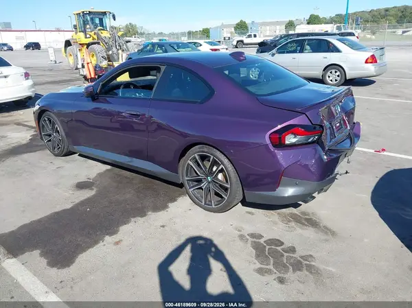 3MW23CM04N8C45969 — 2022 BMW 2ER, фото 3 с аукциона IAAI, Задняя часть