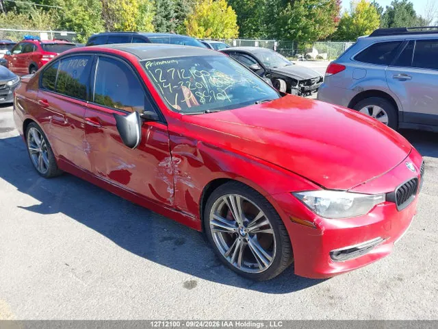 2014 BMW 3 Series 320i Xdrive VIN WBA3C3C56EF985709 фото 1