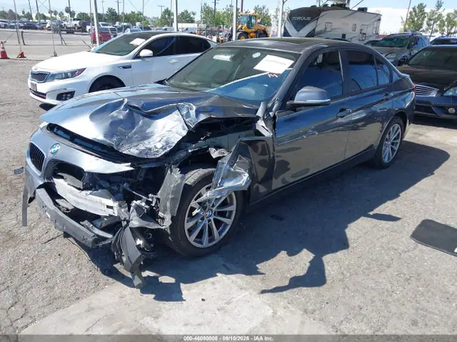 WBA8E1G58GNT37425 — 2016 BMW 320I, фото 2 с аукциона IAAI 06.10.2026, Передняя часть слева