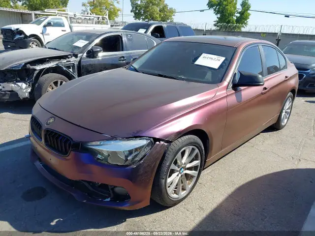 WBA8E1G53HNU14199 — 2017 BMW 320I, фото 2 с аукциона IAAI 30.09.2026, Передняя часть