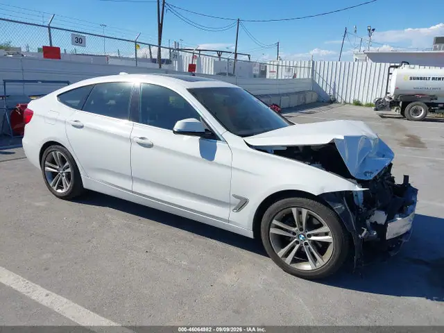 WBA8Z5C58GG501424 — 2016 BMW 328I Gran Turismo Xdrive, Передняя часть (Front End), фото до ремонта