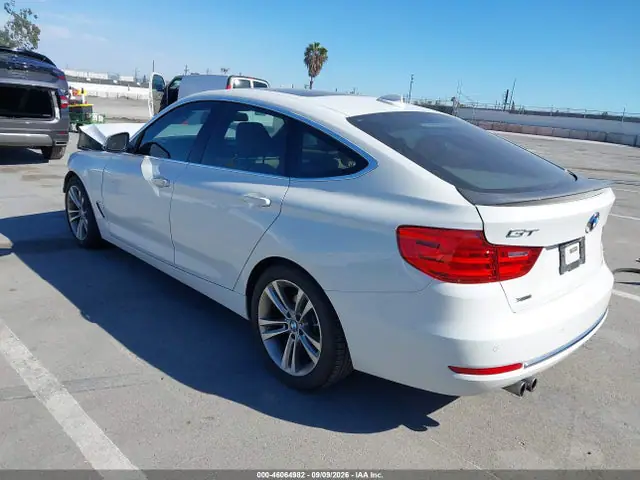 WBA8Z5C58GG501424 — 2016 BMW 328I Gran Turismo Xdrive, фото 3 с аукциона IAAI 30.09.2026, Передняя часть