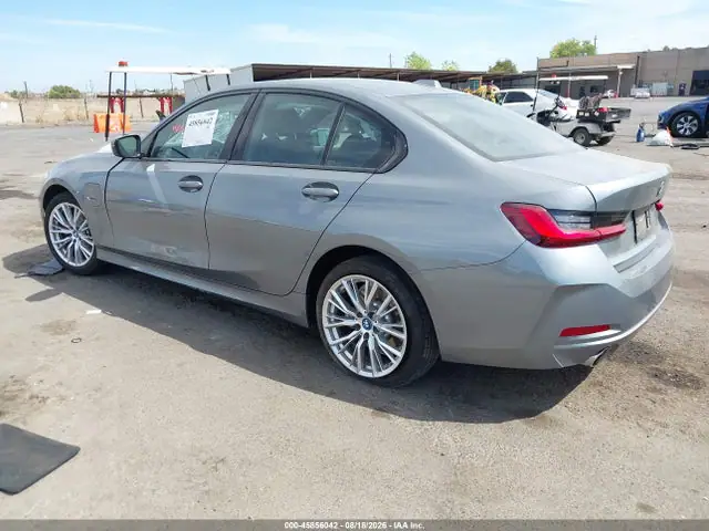 3MW39FF09P8C91303 — 2023 BMW 330E, фото 3 с аукциона IAAI 30.09.2026, Передняя часть справа