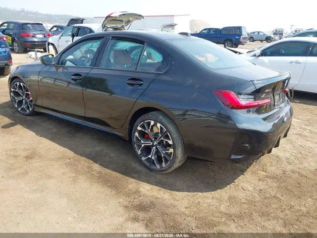 2026 BMW 330i Xdrive Na VIN 3MW89CW09T8G50826 фото 3