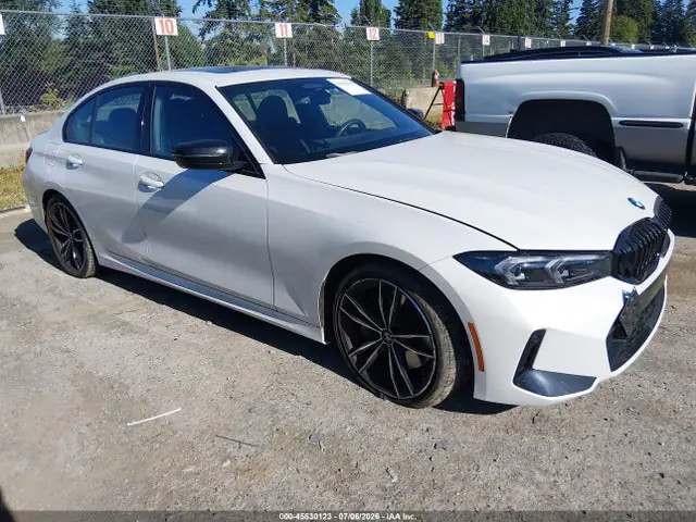 3MW89FF00R8E06542 — 2024 BMW 330I Xdrive, Передняя часть справа (Right Front), фото до ремонта