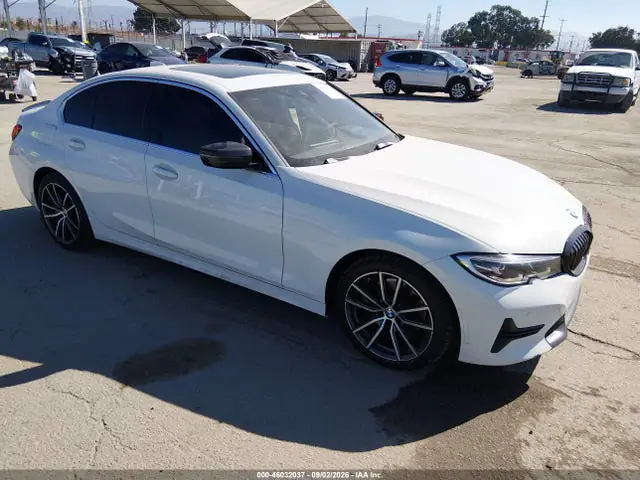 3MW5R1J56K8B01092 — 2019 BMW 330I, Передняя часть слева (Left Front), фото до ремонта