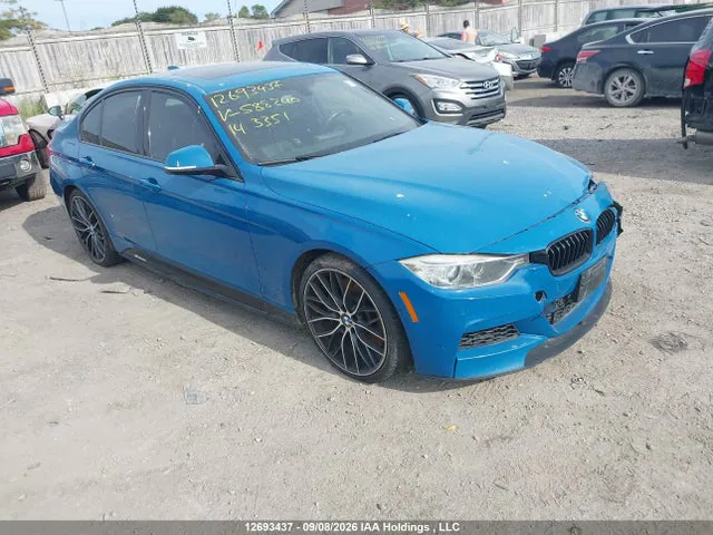 2014 BMW 335i Xdrive VIN WBA3B9C53EF588240 фото 1