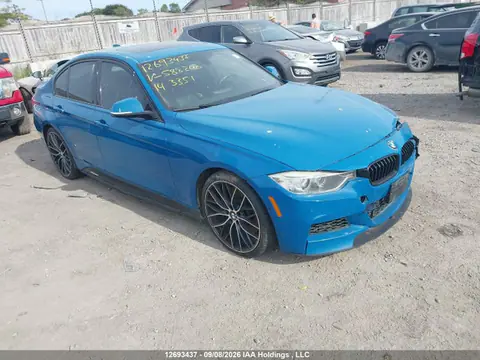 WBA3B9C53EF588240 — 2014 BMW 335I Xdrive, Передняя часть (Front), фото до ремонта