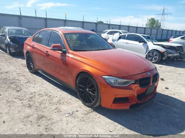 2014 BMW 335i Xdrive VIN WBA3B9C5XEF588199 фото 1