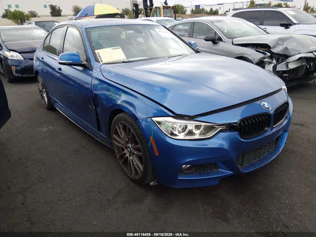 2015 BMW 335i VIN WBA3A9G56FNS65997 фото 1