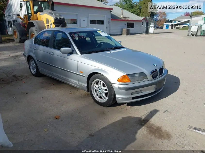 1999 BMW 328I VIN WBAAM5339XKG09310 фото 2