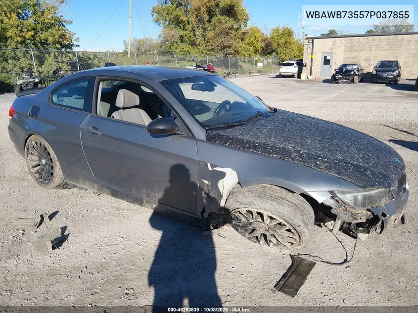2007 BMW 335I VIN WBAWB73557P037855 фото 1