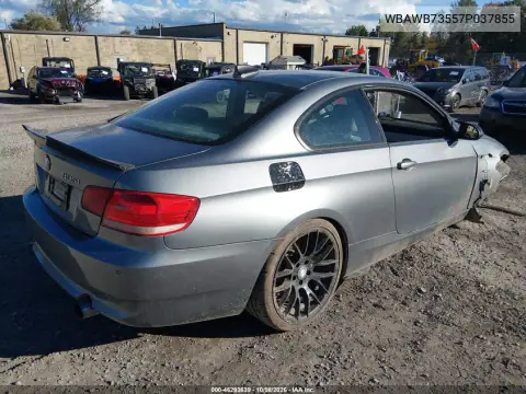 2007 BMW 335I VIN WBAWB73557P037855 фото 4