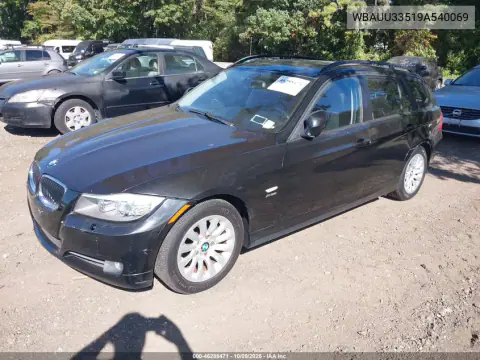 2009 BMW 328I xDrive VIN WBAUU33519A540069 фото 3