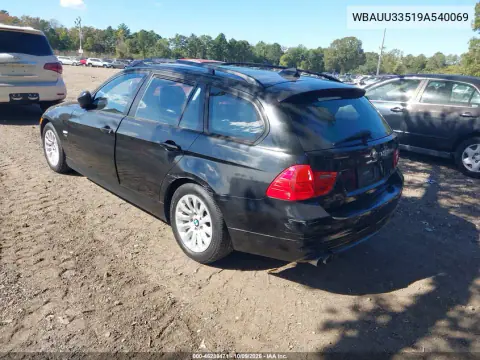 2009 BMW 328I xDrive VIN WBAUU33519A540069 фото 4