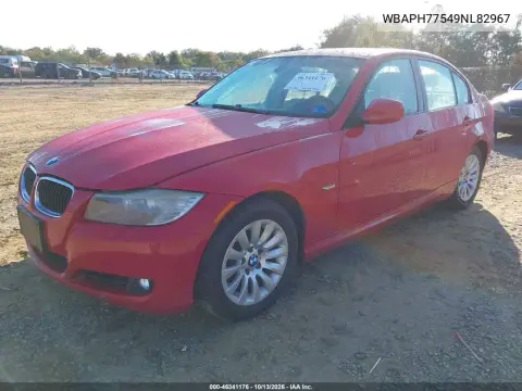 2009 BMW 328I VIN WBAPH77549NL82967 фото 3