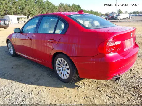 2009 BMW 328I VIN WBAPH77549NL82967 фото 4