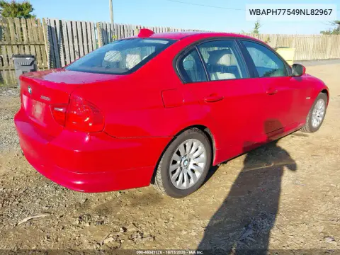 2009 BMW 328I VIN WBAPH77549NL82967 фото 5