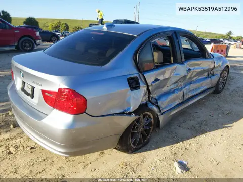 2009 BMW 328I xDrive VIN WBAPK53519A512996 фото 4