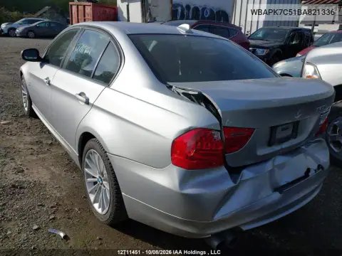 2011 BMW 328I xDrive VIN WBAPK7C51BA821336 фото 3