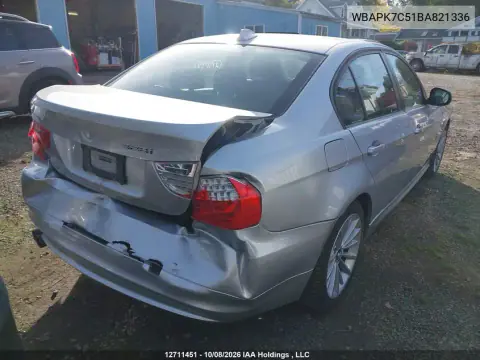 2011 BMW 328I xDrive VIN WBAPK7C51BA821336 фото 4
