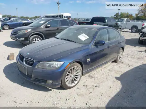 WBAPK7G59BNN78054 — 2011 BMW 3ER, Естественный износ, фото до ремонта