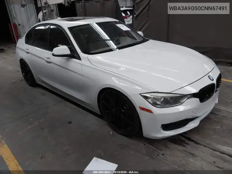 2012 BMW 335I VIN WBA3A9G50CNN67491 фото 2