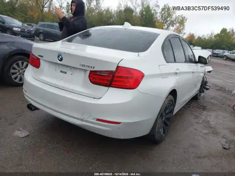 WBA3B3C57DF539490 — 2013 BMW 3ER, фото 4 с аукциона IAAI, Передняя часть