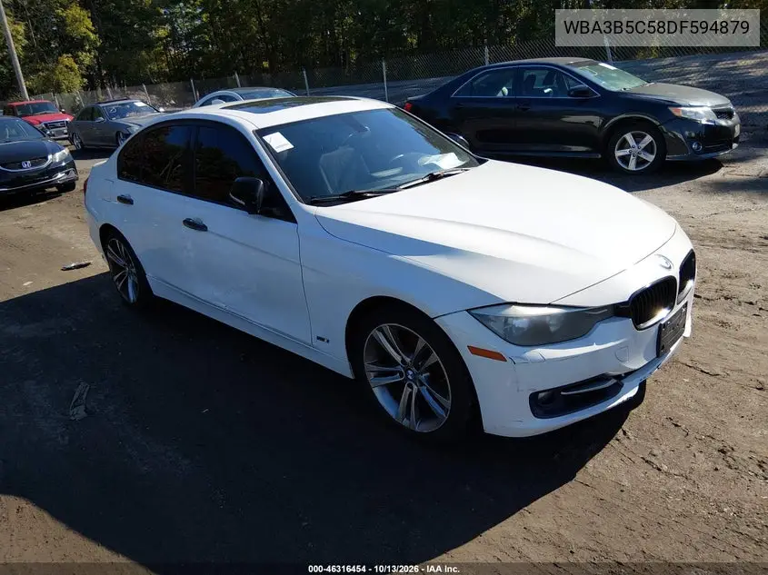 2013 BMW 328I xDrive VIN WBA3B5C58DF594879 фото 1