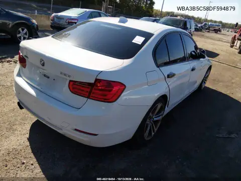 2013 BMW 328I xDrive VIN WBA3B5C58DF594879 фото 4