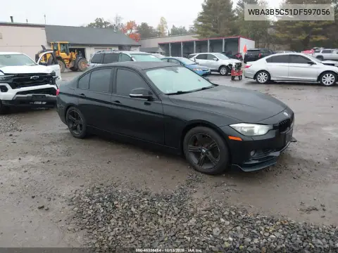 WBA3B5C51DF597056 — 2013 BMW 3ER, Естественный износ, фото до ремонта