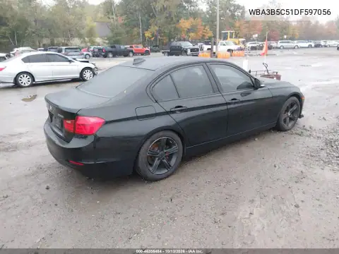 WBA3B5C51DF597056 — 2013 BMW 3ER, фото 5 с аукциона IAAI 14.10.2026, Естественный износ