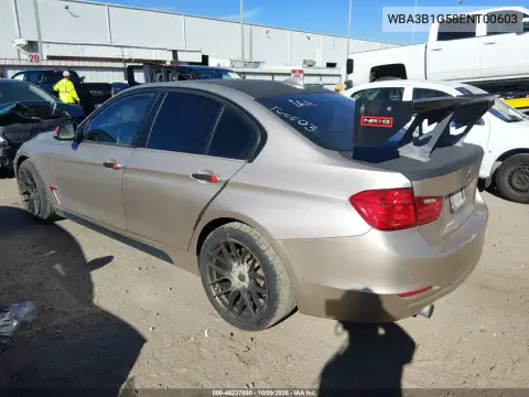 2014 BMW 320I VIN WBA3B1G58ENT00603 фото 4