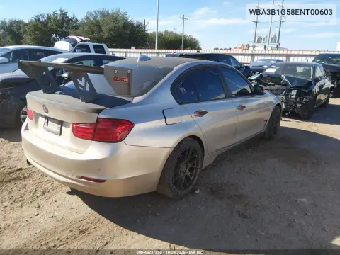 2014 BMW 320I VIN WBA3B1G58ENT00603 фото 5