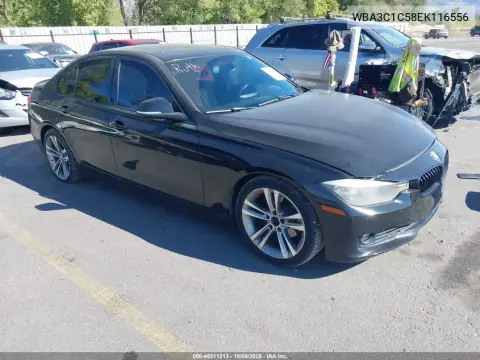 WBA3C1C58EK116556 — 2014 BMW 3ER, Передний левый, фото до ремонта