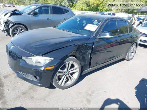 2014 BMW 328I VIN WBA3C1C58EK116556 фото 3