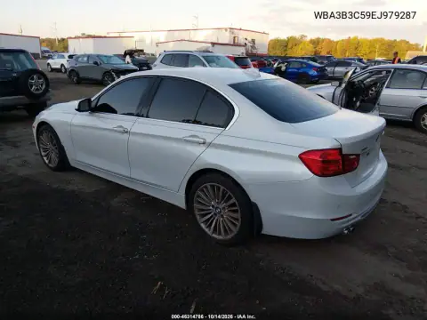 WBA3B3C59EJ979287 — 2014 BMW 3ER, фото 3 с аукциона IAAI, Не указано