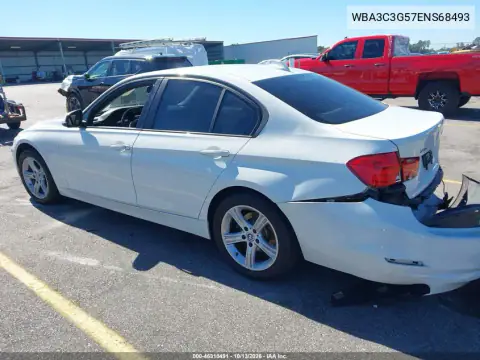 WBA3C3G57ENS68493 — 2014 BMW 3ER, фото 4 с аукциона IAAI, Справа сзади