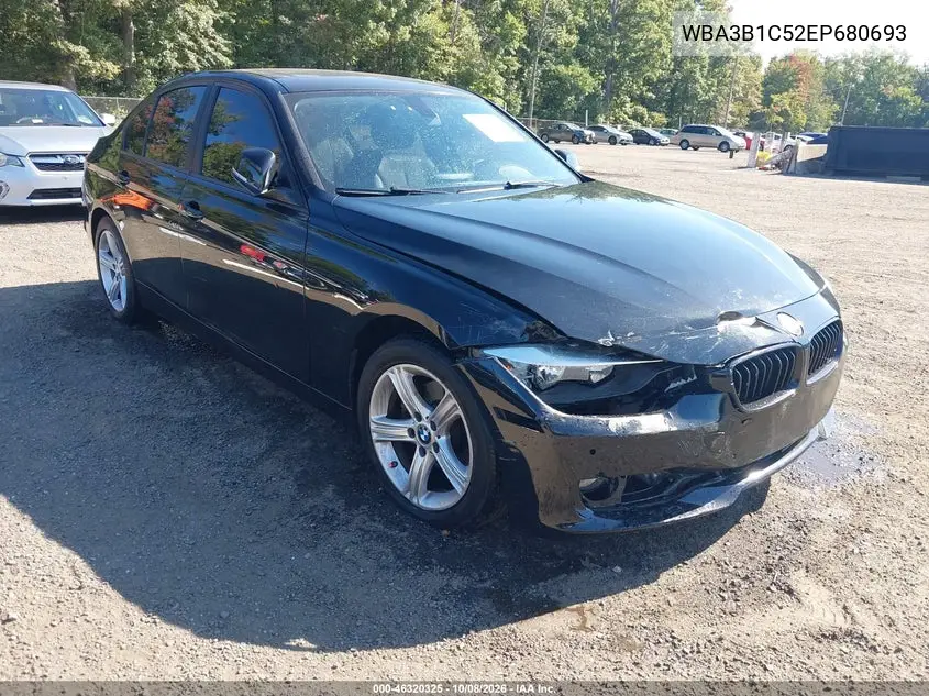 2014 BMW 320I VIN WBA3B1C52EP680693 фото 2