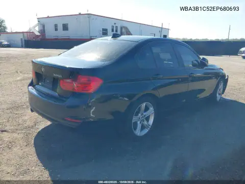 2014 BMW 320I VIN WBA3B1C52EP680693 фото 5