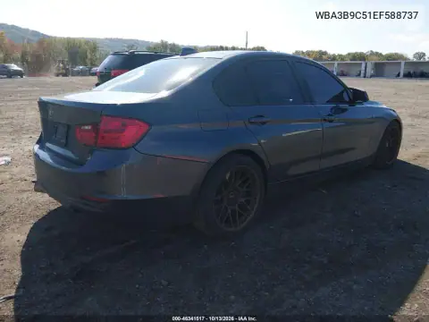 WBA3B9C51EF588737 — 2014 BMW 3ER, фото 5 с аукциона IAAI, Передний левый