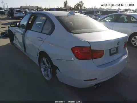WBA3C1C55EK113100 — 2014 BMW 3ER, фото 4 с аукциона IAAI, Передняя часть