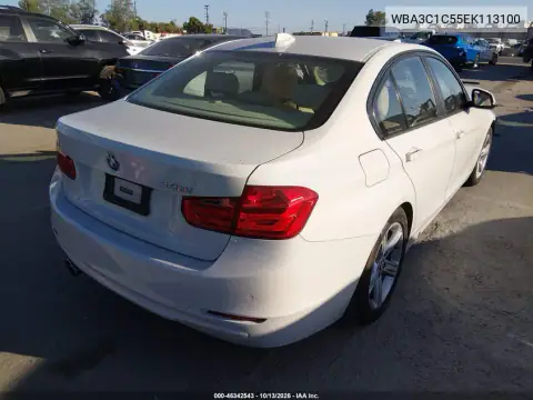 WBA3C1C55EK113100 — 2014 BMW 3ER, фото 5 с аукциона IAAI, Передняя часть