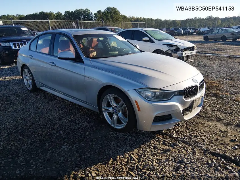 2014 BMW 328I xDrive VIN WBA3B5C50EP541153 фото 2