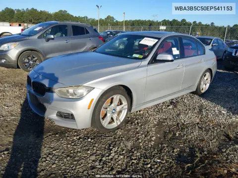 WBA3B5C50EP541153 — 2014 BMW 3ER, Естественный износ, фото до ремонта
