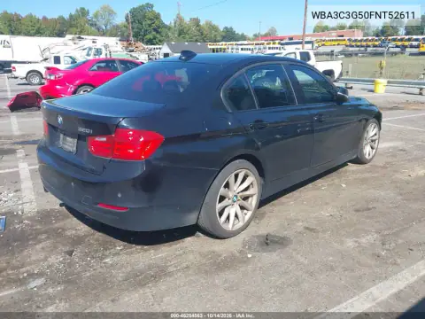 WBA3C3G50FNT52611 — 2015 BMW 3ER, фото 5 с аукциона IAAI, Передняя часть